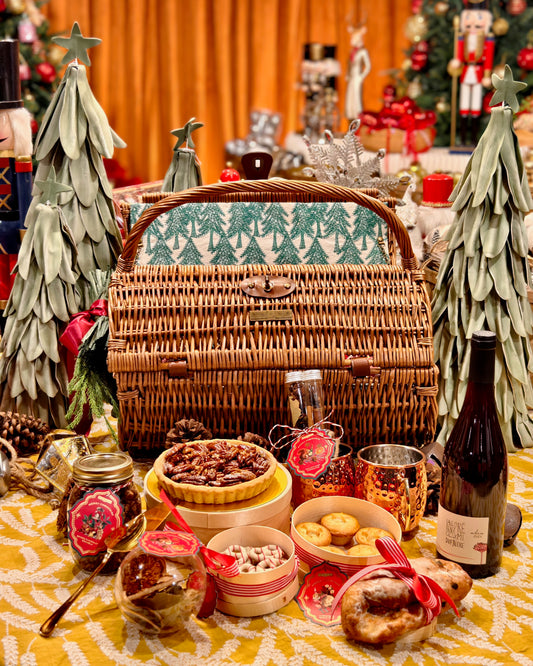 "le Sapin" Christmas Picnic Basket