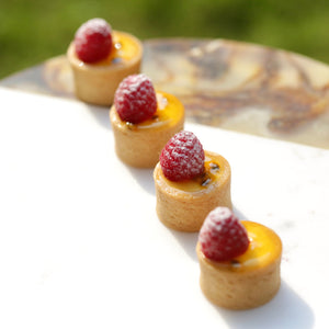 Passion Fruit Raspberry Tartlet (Min. 16 pcs)