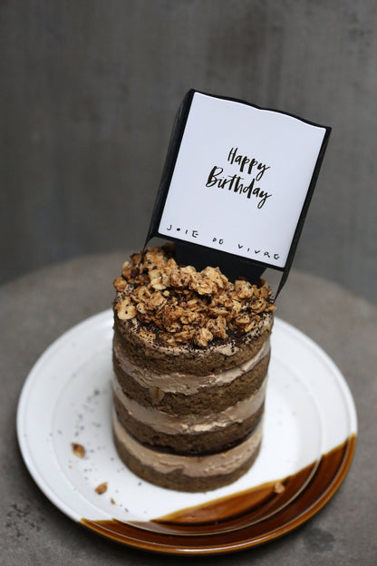 'Happy Birthday' Card Cake Topper