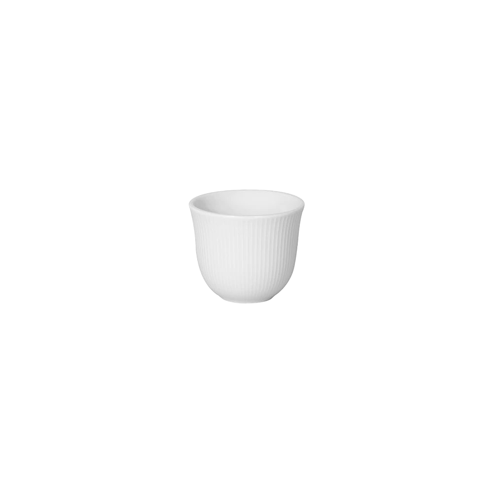 Loveramics 80ml Embossed Tasting Cup (White)