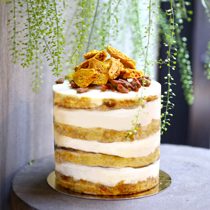 Chrysanthemum Goji Berry Cake