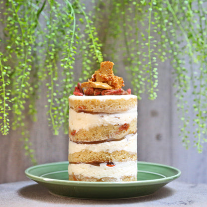 Chrysanthemum Goji Berry Cake