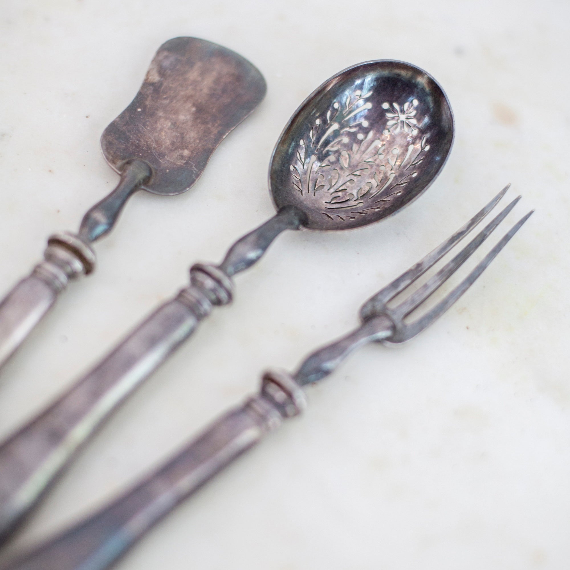 Jouer Vintage Serving Cutlery