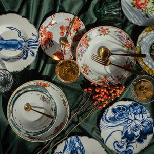 Loveramics, tableware, plates, dinner plates, flea market, europe